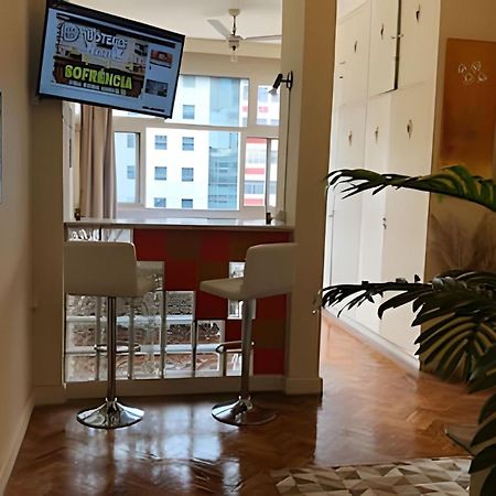 Apartamento Em Copacabana Com Vista Lateral Do Mar Rio de Janeiro Exteriér fotografie