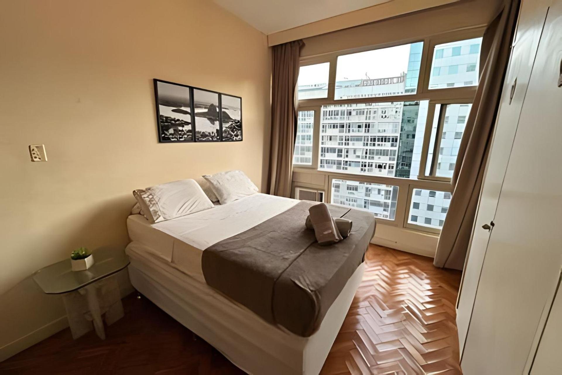 Apartamento Em Copacabana Com Vista Lateral Do Mar Rio de Janeiro Exteriér fotografie