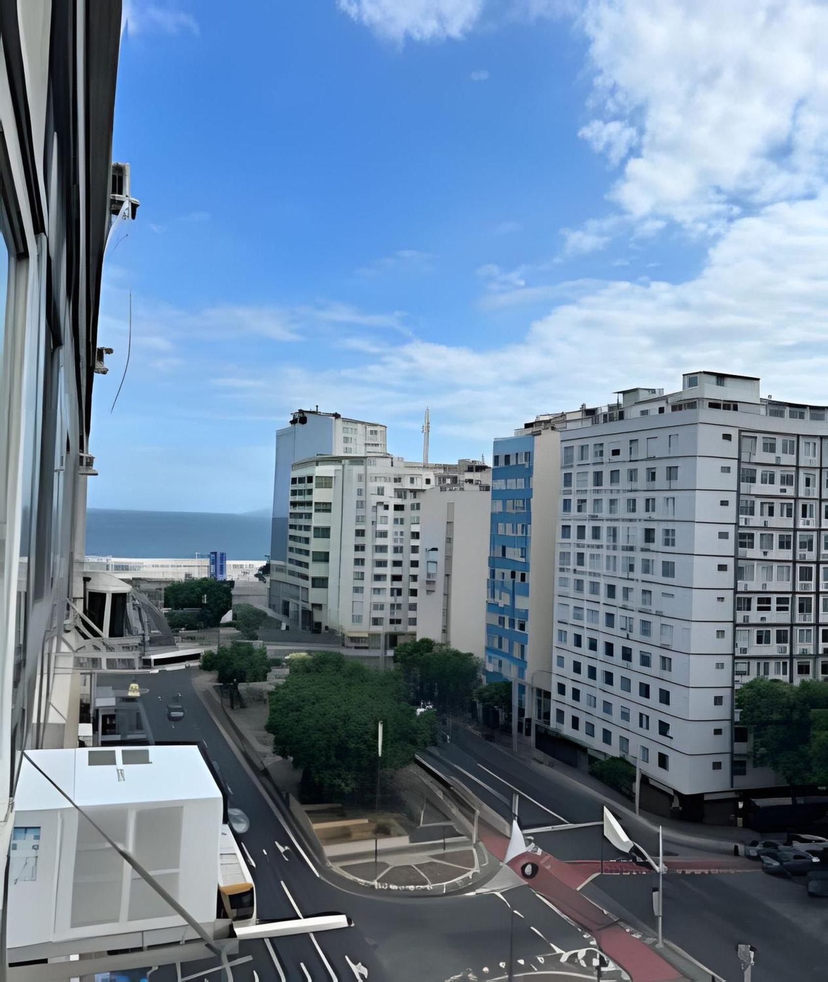 Apartamento Em Copacabana Com Vista Lateral Do Mar Rio de Janeiro Exteriér fotografie
