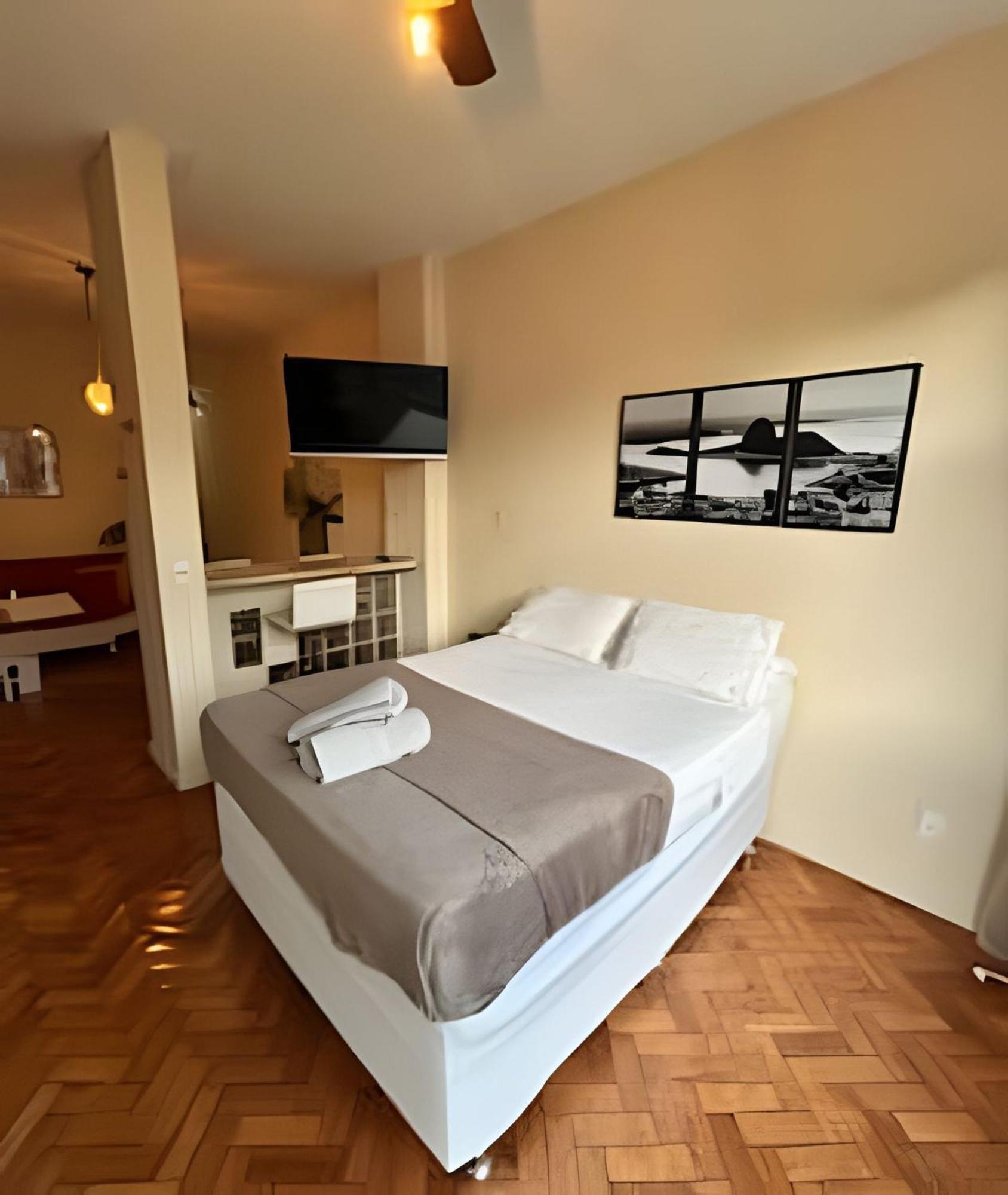 Apartamento Em Copacabana Com Vista Lateral Do Mar Rio de Janeiro Exteriér fotografie